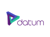 logo datum horizontal colorido